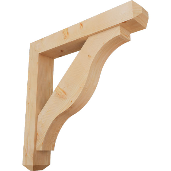 Ekena Millwork BKT0806X46X46FST04SDF