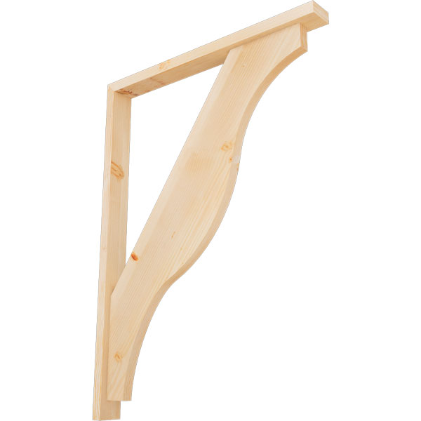 Ekena Millwork BKT0402X36X48FST05SDF