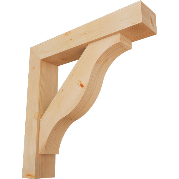 Ekena Millwork BKT0806X40X40FST05SDF