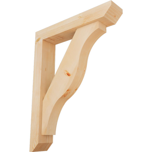 Ekena Millwork BKT0604X28X36FST06SDF