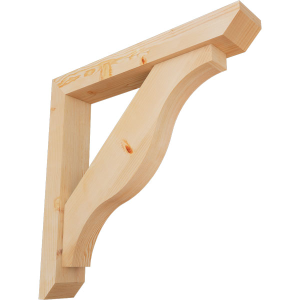 Ekena Millwork BKT0604X34X34FST06SDF