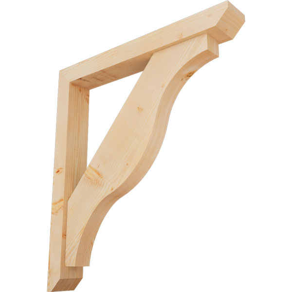 Ekena Millwork BKT0604X40X44FST06SDF