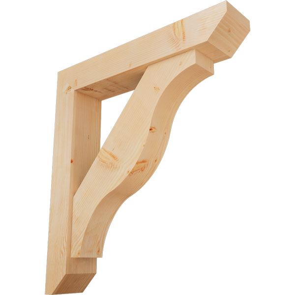 Ekena Millwork BKT0806X40X44FST06SDF