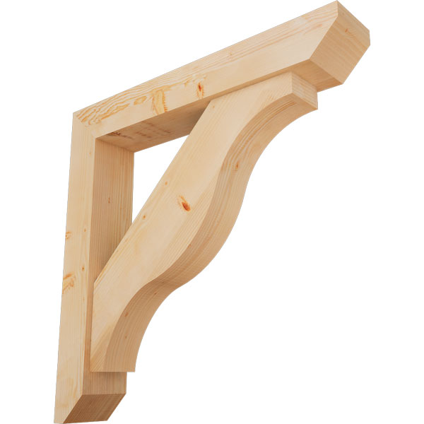 Ekena Millwork BKT0806X44X44FST06SDF