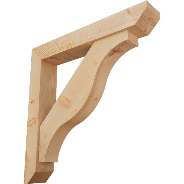 Ekena Millwork BKT0806X46X46FST06SDF