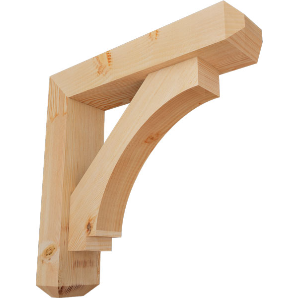 Ekena Millwork BKT0604X24X24IMP04SDF
