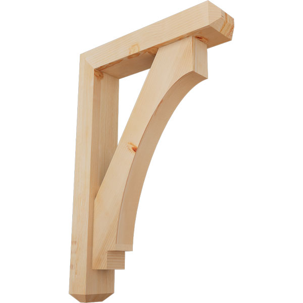 Ekena Millwork BKT0604X26X38IMP04SDF