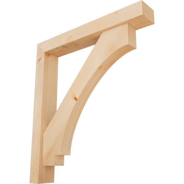 Ekena Millwork BKT0604X36X40IMP05SDF