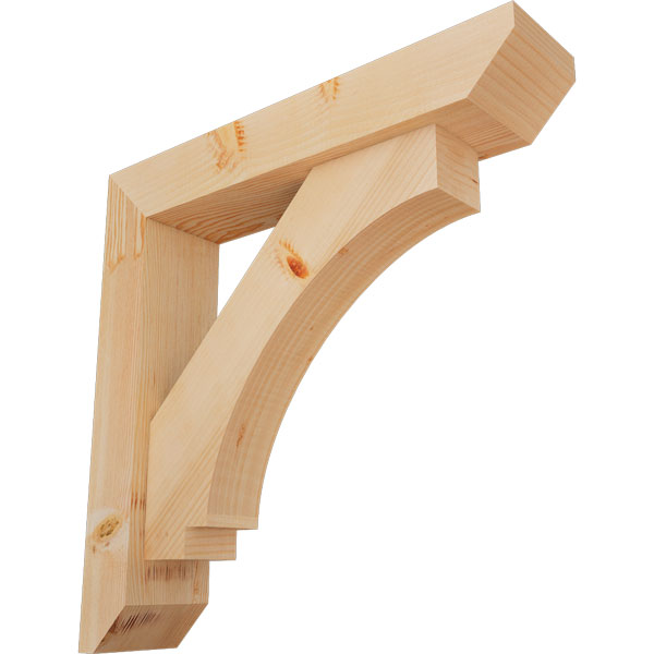 Ekena Millwork BKT0604X26X26IMP06SDF