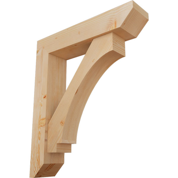 Ekena Millwork BKT0806X34X40IMP06SDF