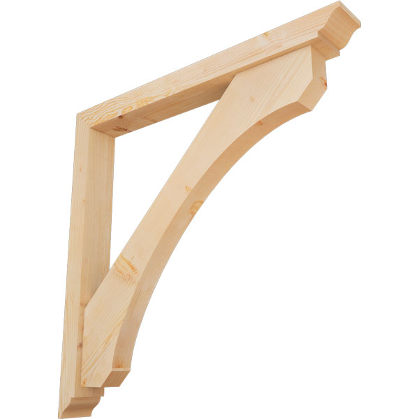 Ekena Millwork BKT0604X48X48LEC01SDF