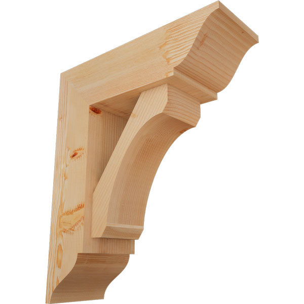 Ekena Millwork BKT0806X22X26LEC01SDF