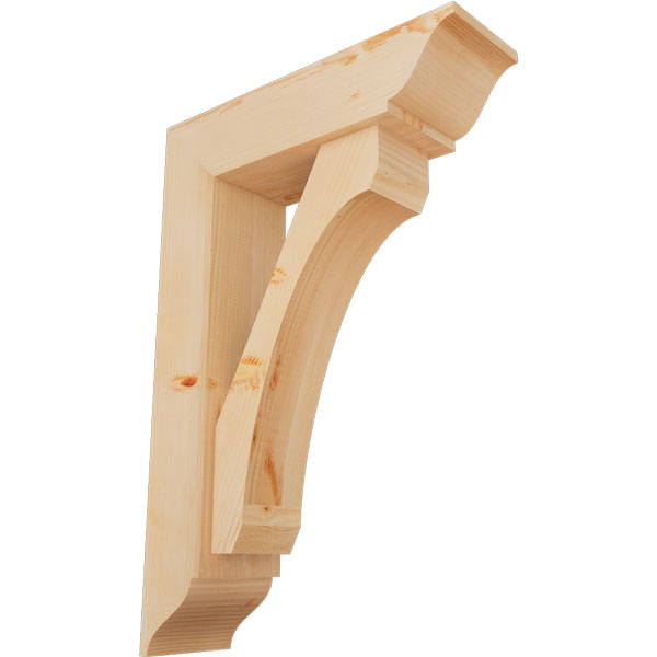 Ekena Millwork BKT0806X26X38LEC01SDF