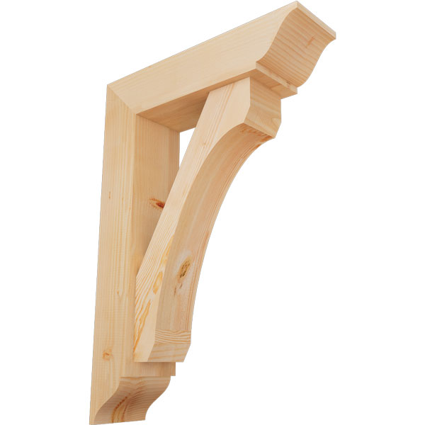 Ekena Millwork BKT0806X28X40LEC01SDF