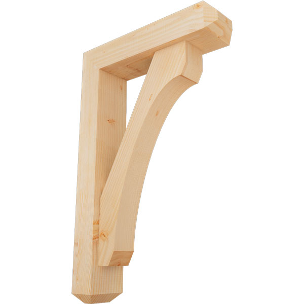 Ekena Millwork BKT0604X22X34LEC04SDF