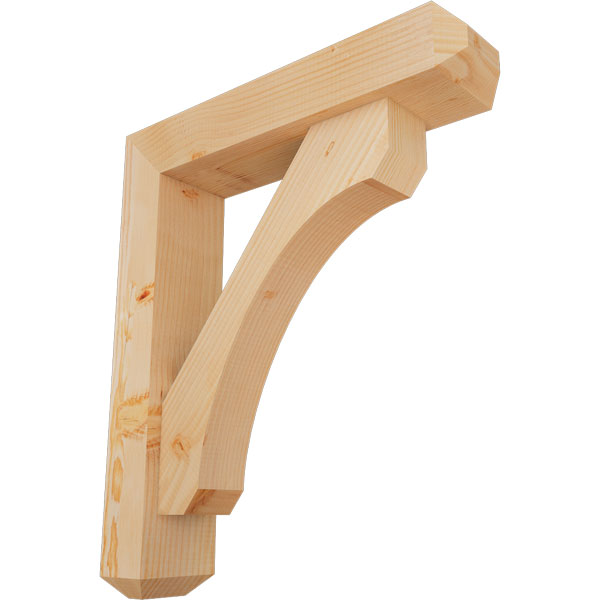 Ekena Millwork BKT0604X24X28LEC04SDF