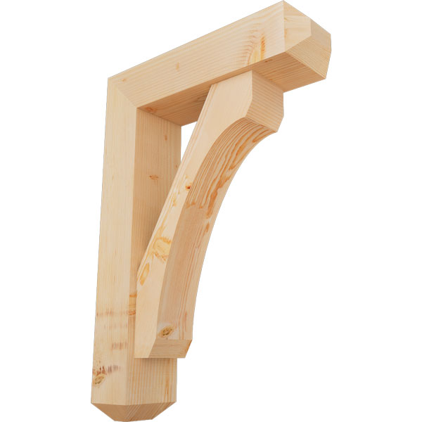 Ekena Millwork BKT0806X28X40LEC04SDF