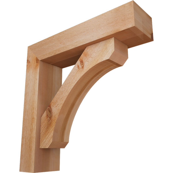 Ekena Millwork BKT0604X24X24LEC05RWR