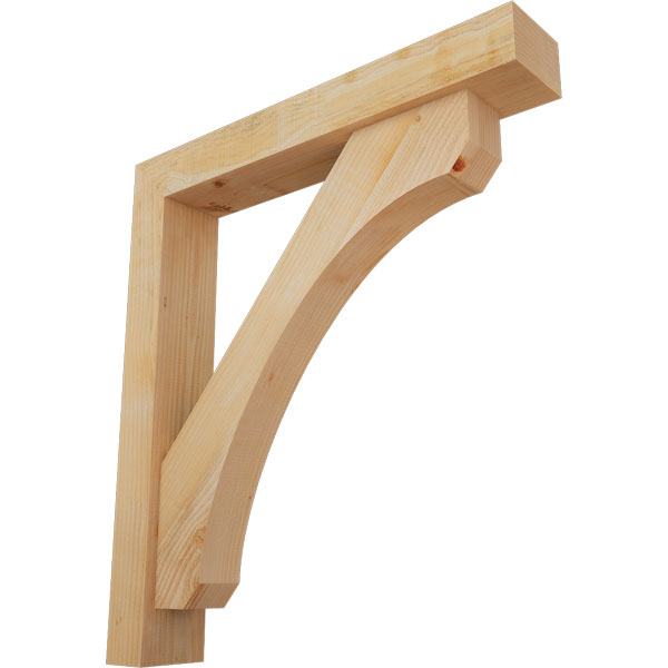 Ekena Millwork BKT0604X36X40LEC05RDF