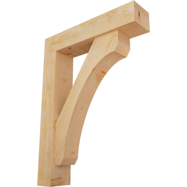 Ekena Millwork BKT0806X36X48LEC05RDF