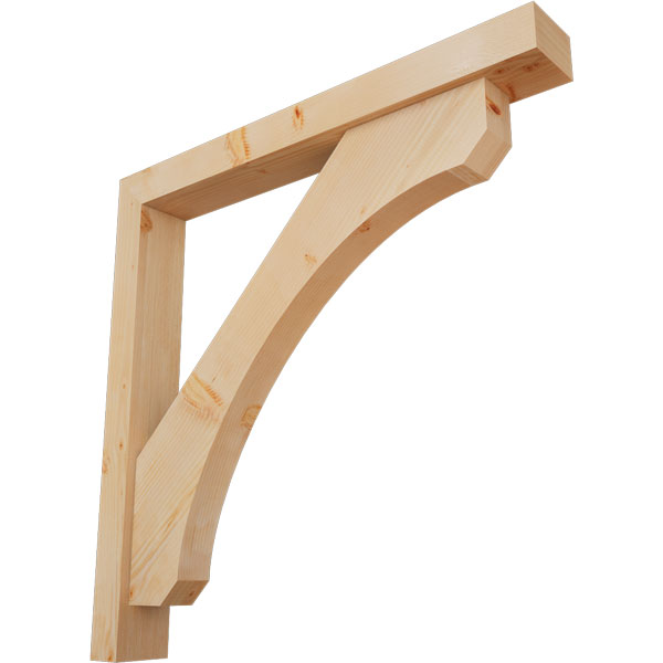 Ekena Millwork BKT0604X44X44LEC05SDF