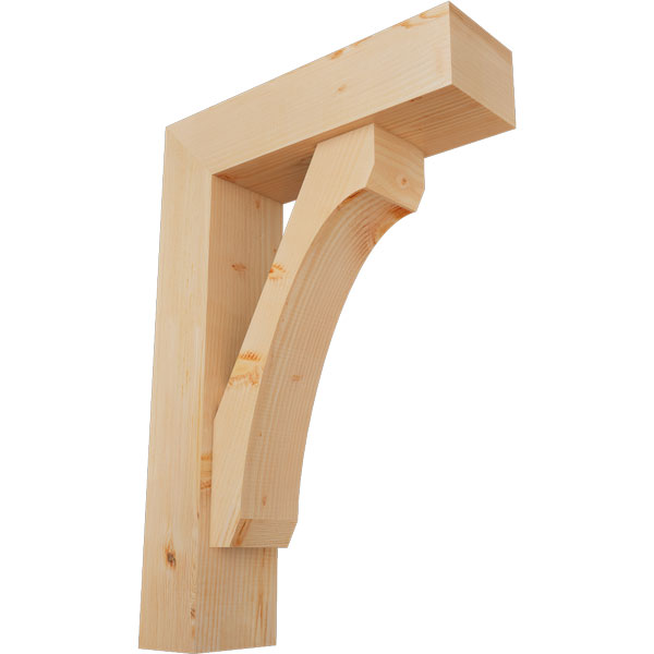 Ekena Millwork BKT0806X26X38LEC05SDF