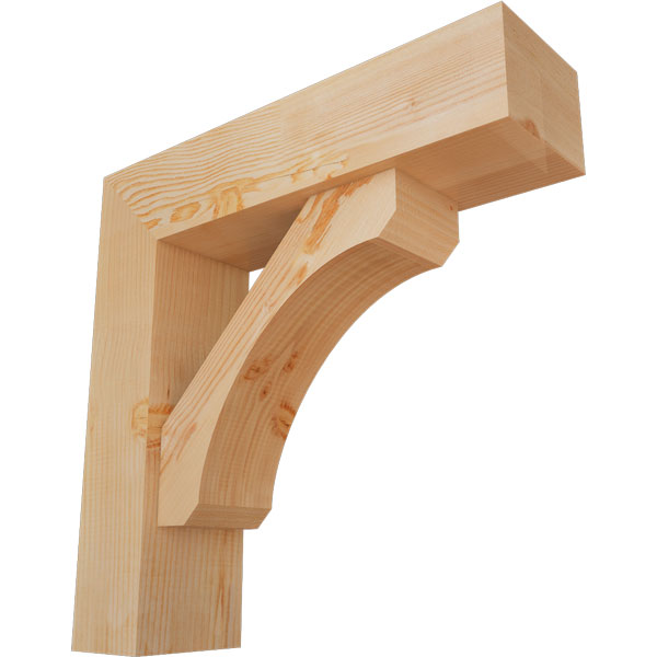 Ekena Millwork BKT0806X28X28LEC05SDF