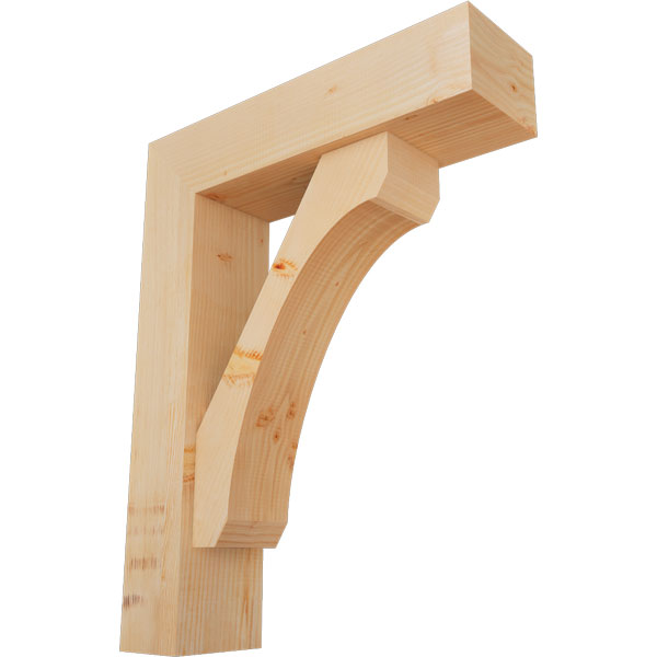 Ekena Millwork BKT0806X28X36LEC05SDF