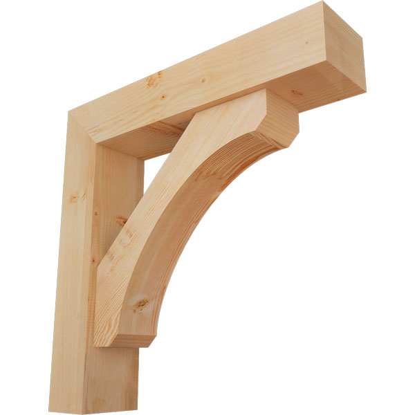 Ekena Millwork BKT0806X34X34LEC05SDF