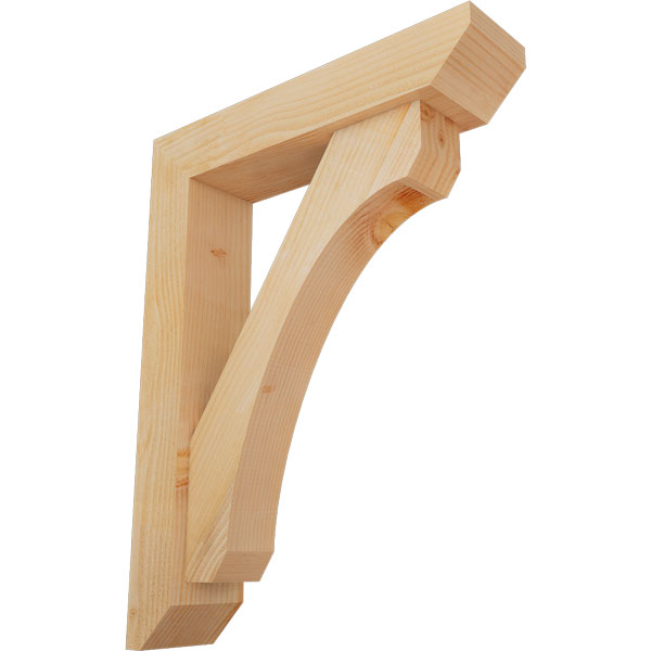 Ekena Millwork BKT0604X26X34LEC06RDF
