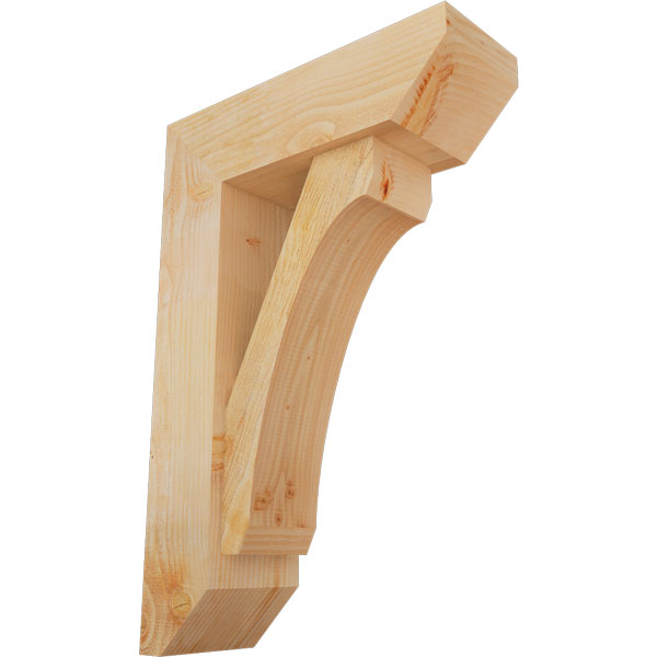 Ekena Millwork BKT0806X24X36LEC06RDF