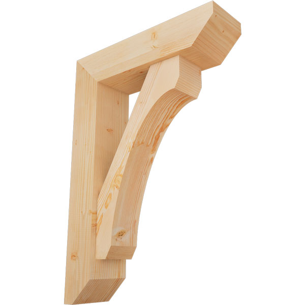 Ekena Millwork BKT0806X28X40LEC06SDF