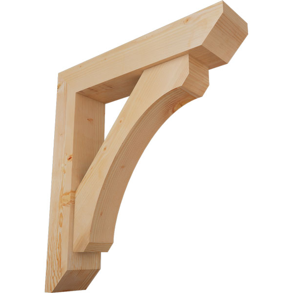 Ekena Millwork BKT0806X36X40LEC06SDF
