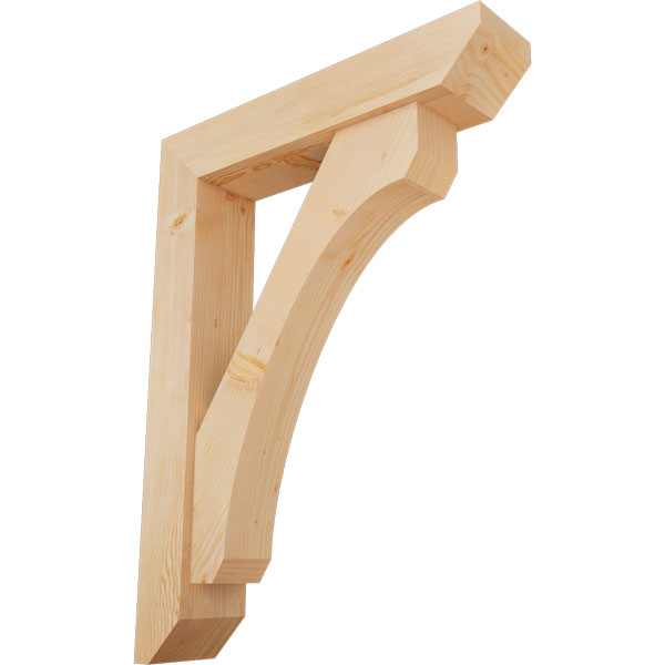 Ekena Millwork BKT0806X36X48LEC06SDF