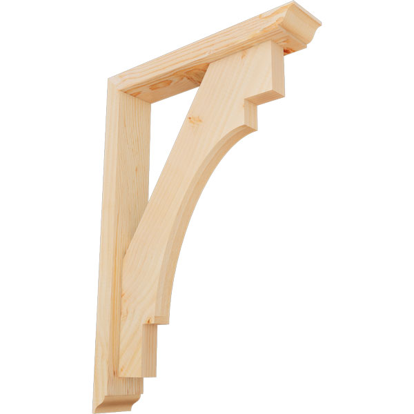 Ekena Millwork BKT0402X18X26MRC01SDF