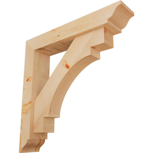 Ekena Millwork BKT0604X28X28MRC01SDF