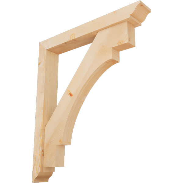 Ekena Millwork BKT0604X38X44MRC01SDF