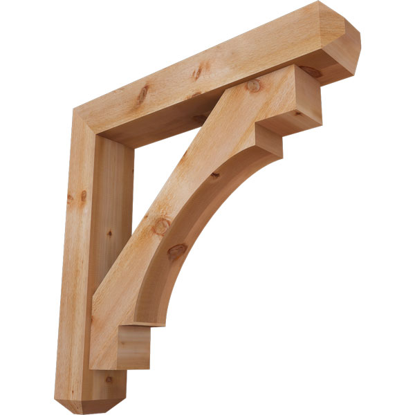 Ekena Millwork BKT0806X46X46MRC04RWR
