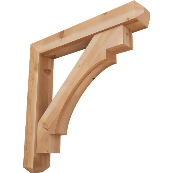Ekena Millwork BKT0806X48X48MRC04SWR