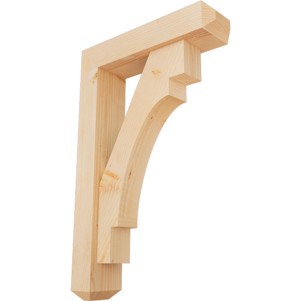 Ekena Millwork BKT0604X22X34MRC04SDF