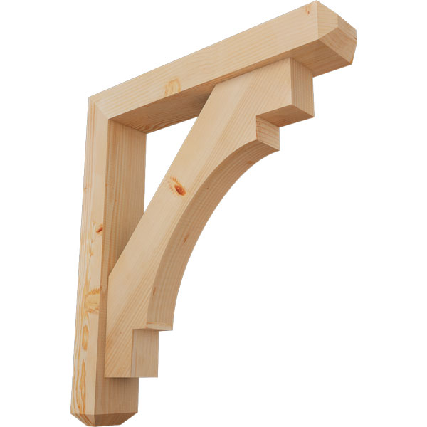 Ekena Millwork BKT0604X30X34MRC04SDF