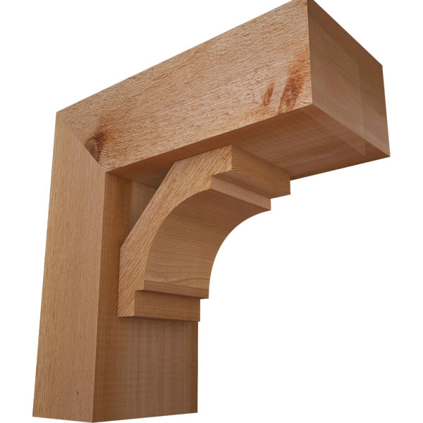 Ekena Millwork BKT0604X14X14MRC05RWR