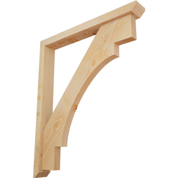 Ekena Millwork BKT0402X32X38MRC06RDF