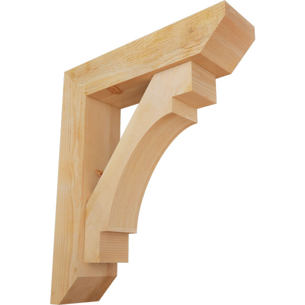 Ekena Millwork BKT0806X32X38MRC06RDF