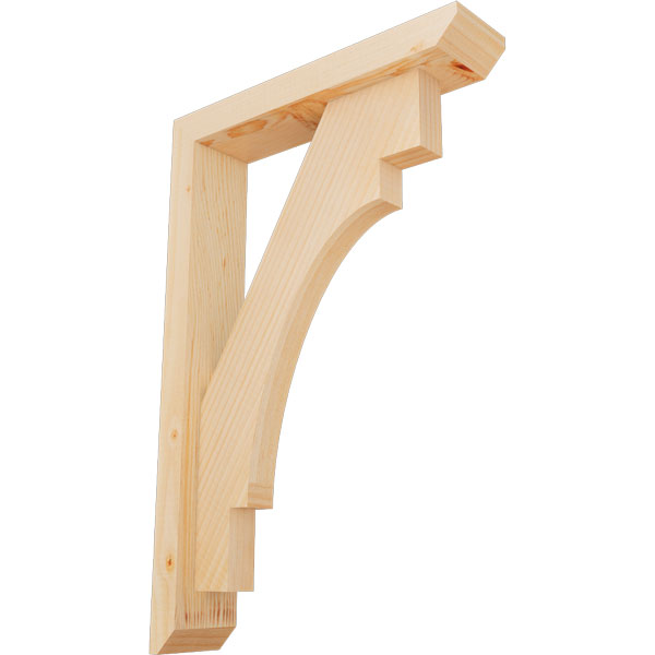 Ekena Millwork BKT0402X16X24MRC06SDF