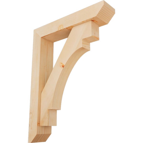 Ekena Millwork BKT0604X26X34MRC06SDF