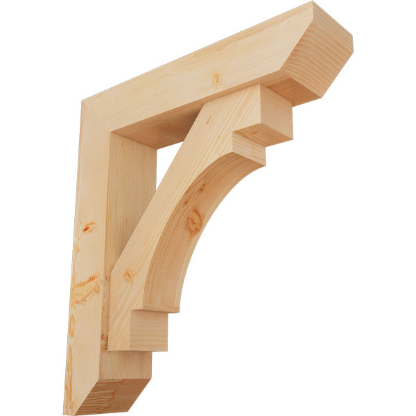 Ekena Millwork BKT0806X32X36MRC06SDF