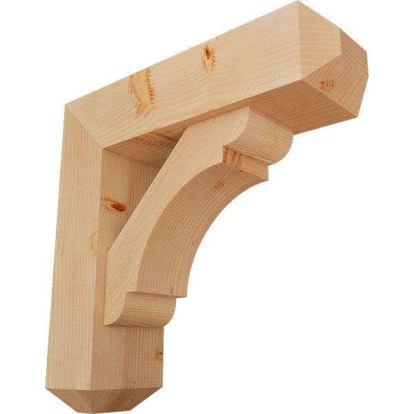 Ekena Millwork BKT0806X26X26OLY04SDF