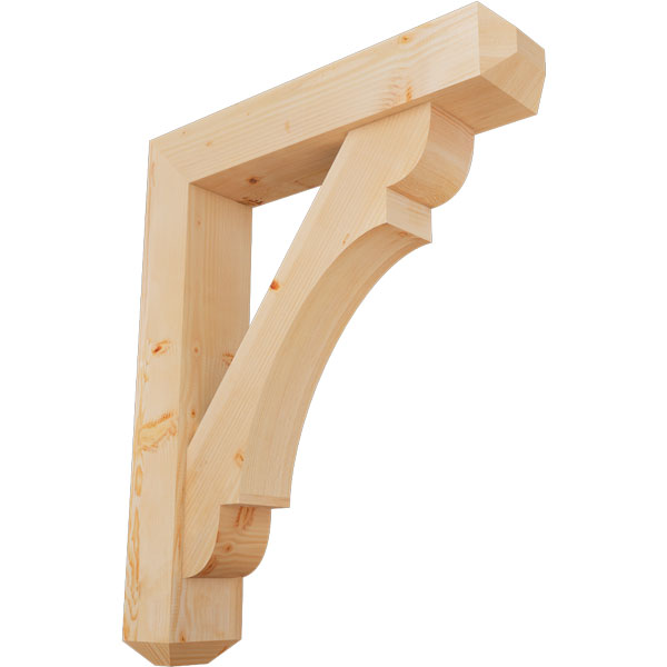 Ekena Millwork BKT0806X36X44OLY04SDF