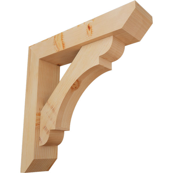 Ekena Millwork BKT0604X24X24OLY06SDF